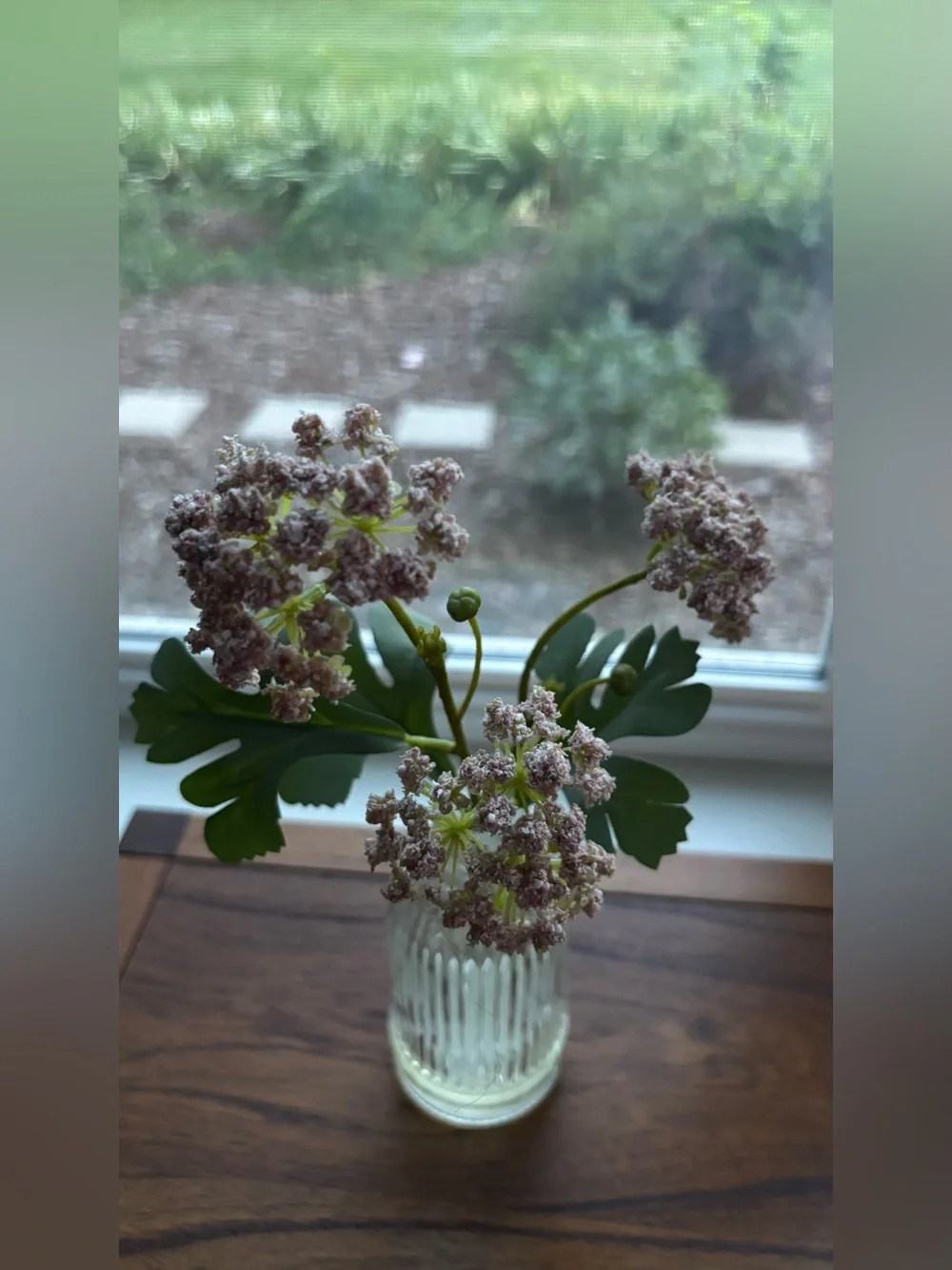 Hearth & Hand Pale Pink Clustered Floral Stem